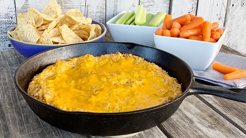 Buffalo Ranch Chicken Dip